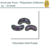 Arcos par Puca, 5g., Polynesian Collection, 5 Colors - The Argus Collection