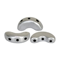 Arcos Beads Silver Aluminum Matte