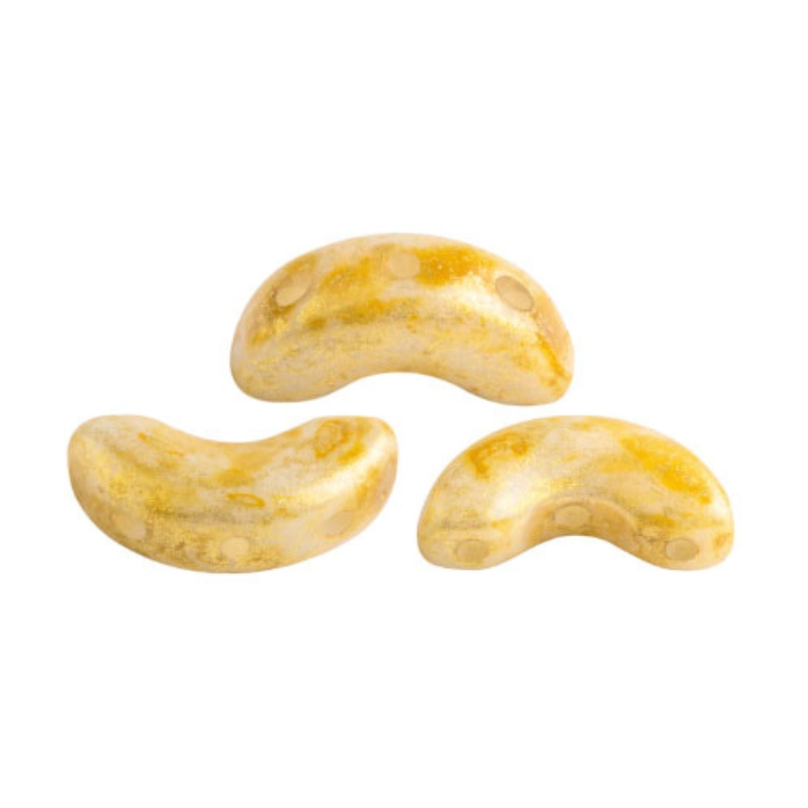 Arcos Beads Beige Spotted 