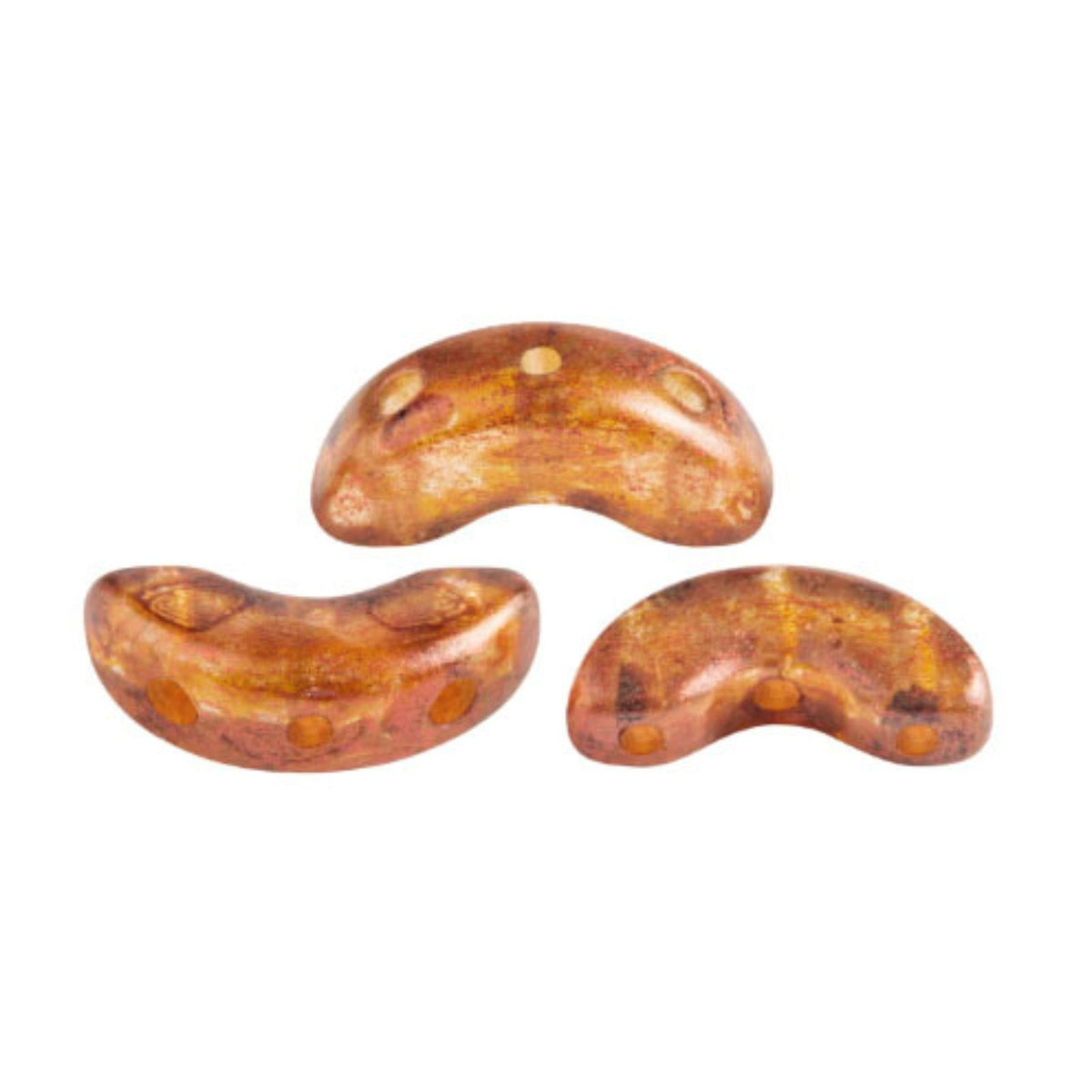Arcos Beads Crystal Copper Spotted