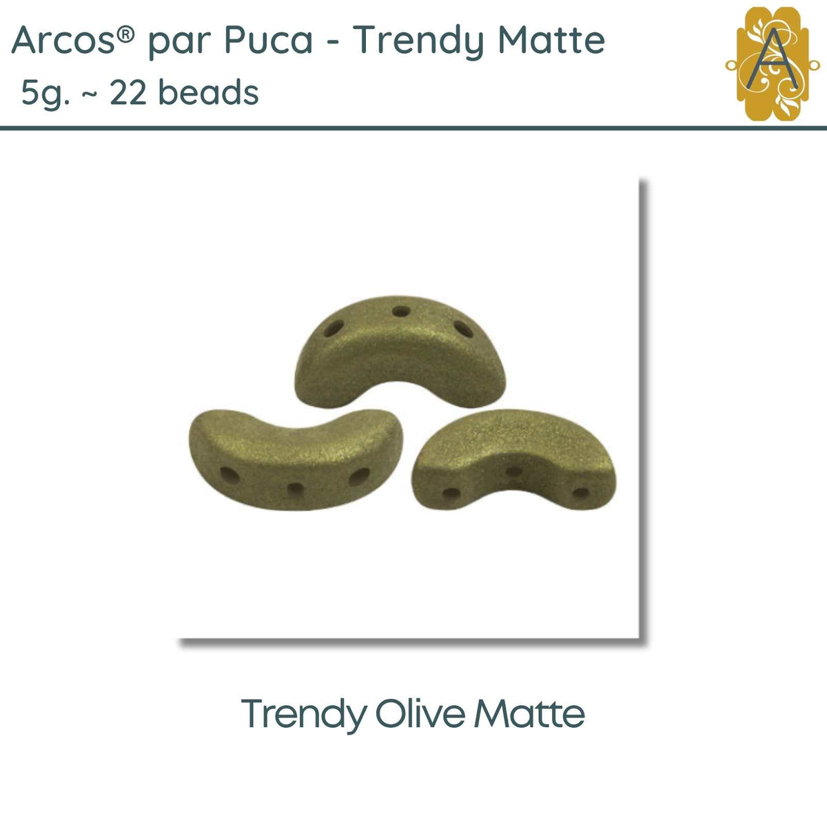 Arcos par Puca, 5g., Trendy Matte Collection, 5 Colors - The Argus Collection