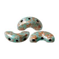 Arcos Beads Green Turquoise Tweedy