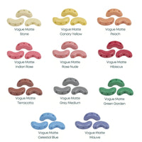 Arcos Beads par Puca, Vogue Matte, 5g & 20g - The Argus Collection