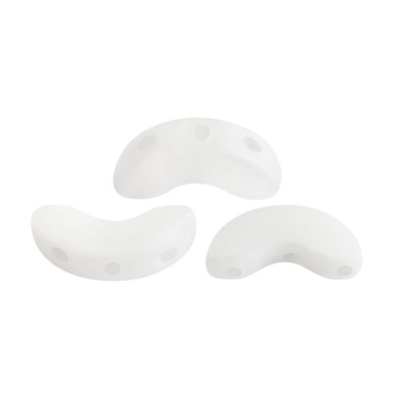 Arcos Beads Opaque White Matte