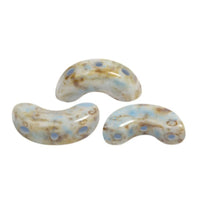 Arcos Beads White Stony Blue