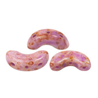 Arcos Beads White Stony Violet