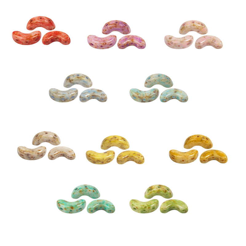Arcos Beads White Stony Collection