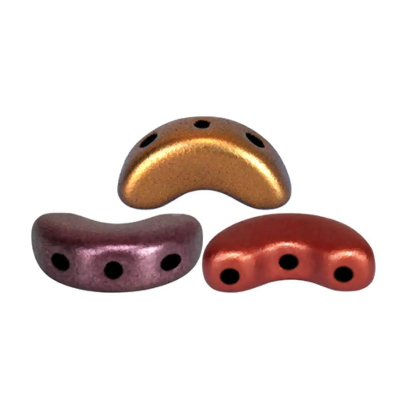 Arcos Beads Yellow Gold Metallic Iris