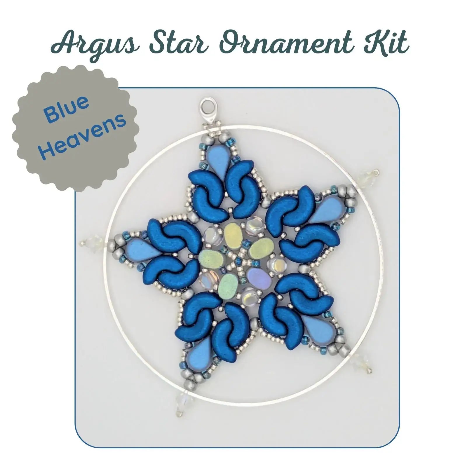 Argus Star Ornament Bead Kit, New 2025 Colors, 10 colors - The Argus Collection
