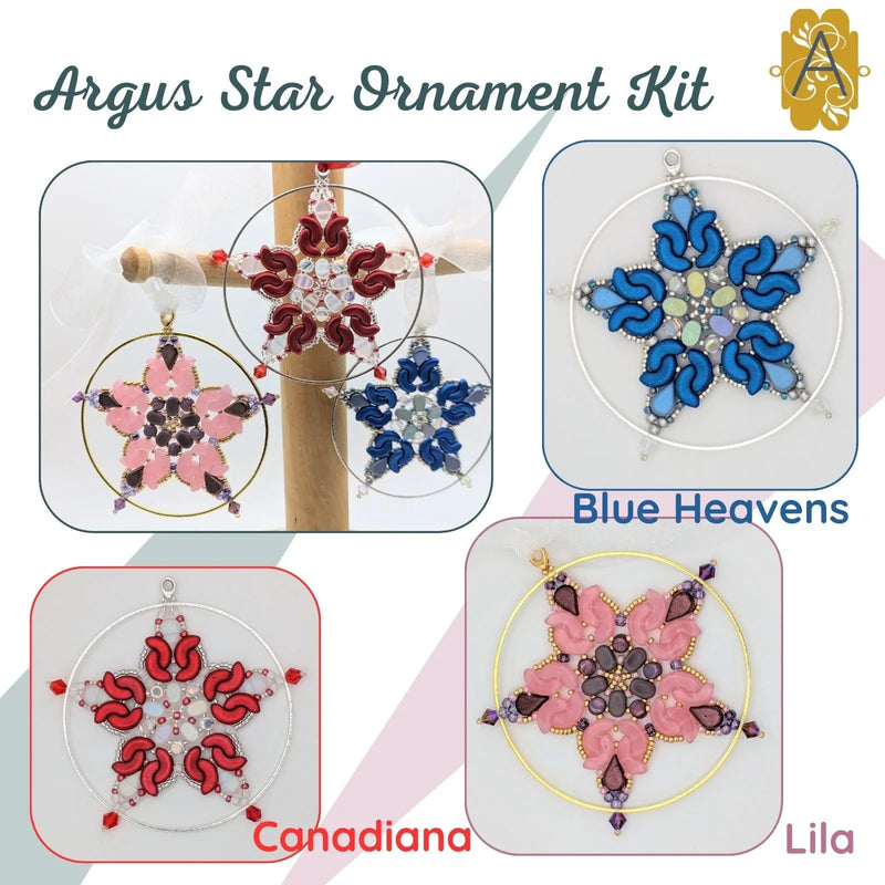 Argus Star Ornament Bead Kit - The Argus Collection