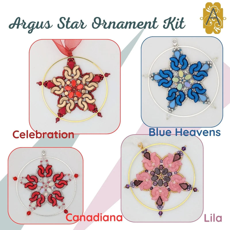 Argus Star Ornament Bead Kit - The Argus Collection