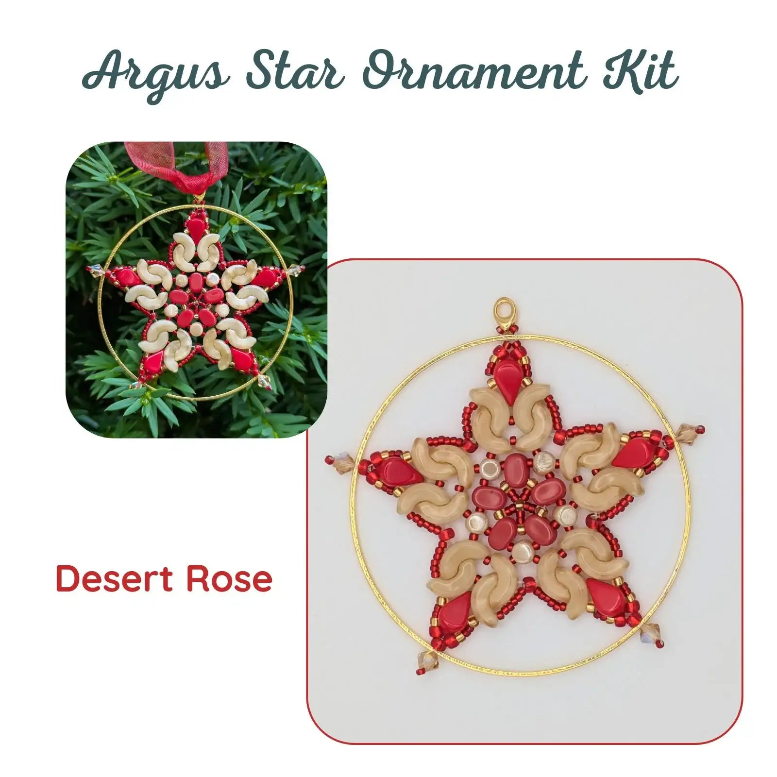 Argus Star Ornament Bead Kit, New 2025 Colors, 10 colors - The Argus Collection