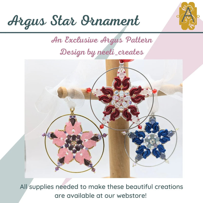 Argus Star Ornament Pattern - The Argus Collection