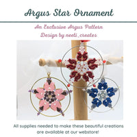 Argus Star Ornament Pattern - The Argus Collection
