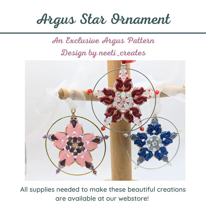 Argus Star Ornament Pattern - The Argus Collection