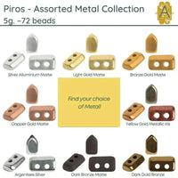 Piros par Puca, 5g, Assorted Metal Collection, 8 colors - The Argus Collection