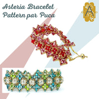 Asteria Bracelet Pattern par Puca - The Argus Collection