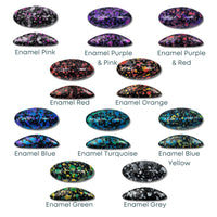 Athos-3 hole Beads par Puca, Enamel, 2 pcs & 10 pcs