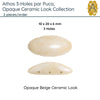 Athos 3-Holes par Puca, 2 pieces, Ceramic Look Collection, 5 Colors - The Argus Collection