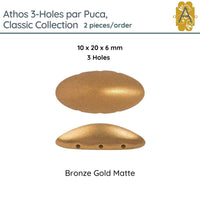 Athos 3-Holes par Puca, 2 pieces, Classic Collection, 6 colors - The Argus Collection