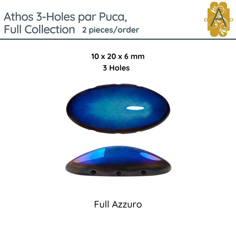 Athos 3-Holes par Puca, 2 pieces, Full Collection, 3 Colors - The Argus Collection