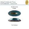 Athos 3-Holes par Puca, 2 pieces, Full Collection, 3 Colors - The Argus Collection