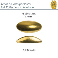 Athos 3-Holes par Puca, 2 pieces, Full Collection, 3 Colors