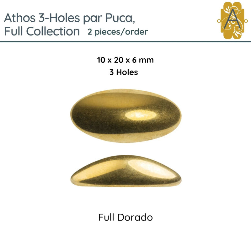 Athos 3-Holes par Puca, 2 pieces, Full Collection, 3 Colors