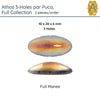 Athos 3-Holes par Puca, 2 pieces, Full Collection, 3 Colors - The Argus Collection