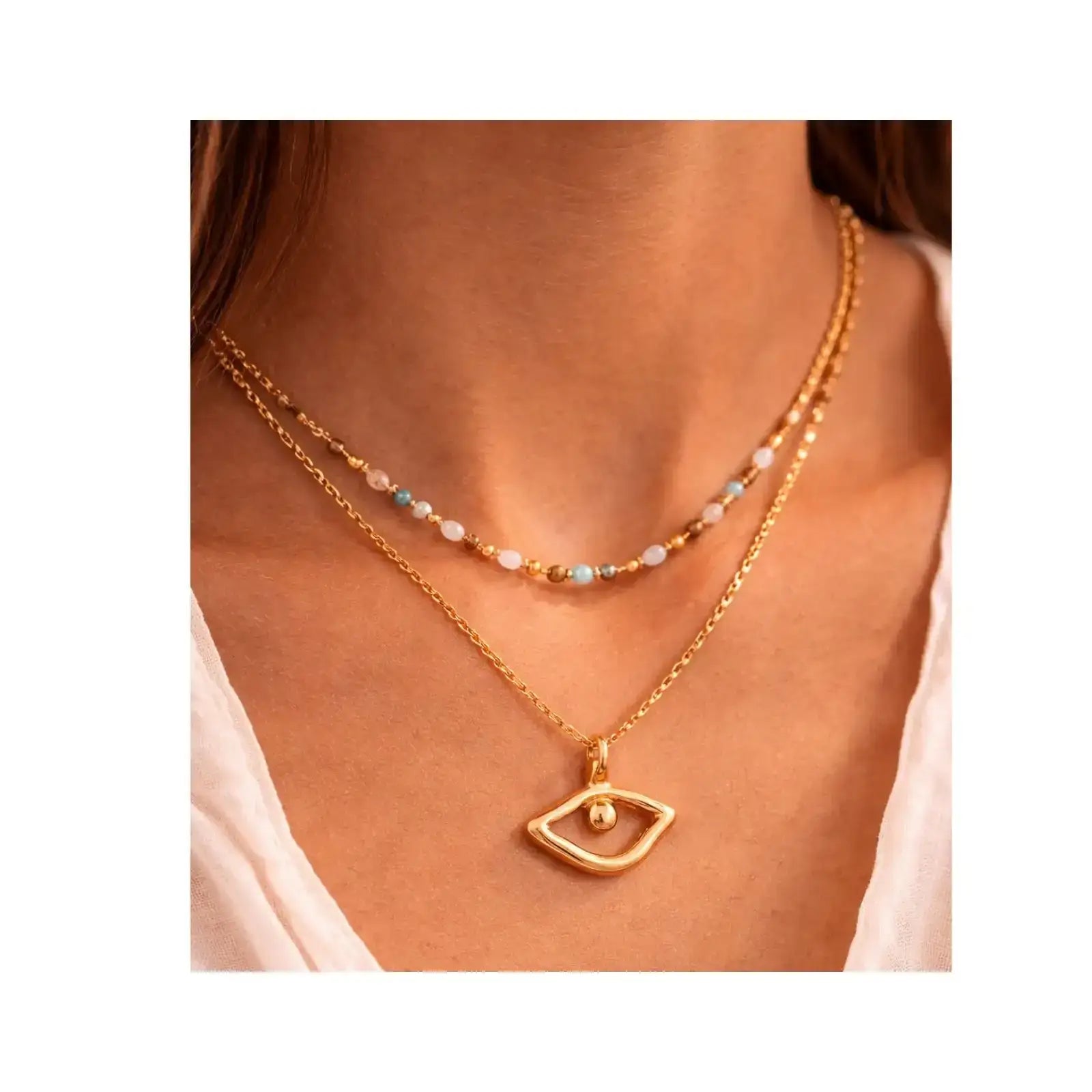 Aura Eye Pendant, 2 Pcs - The Argus Collection