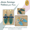 Auria Earrings Pattern par Puca - The Argus Collection