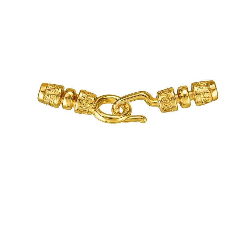 AztecHook_EyeClasp-ShinyGold_1 - The Argus Collection
