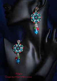 Calypso Earrings Pattern by Angel Accessories