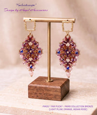 Kaleidoscope Earrings Pattern by Angel Accessories