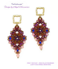 Piros Beads par Puca, New Bronze, 5g & 20g