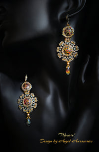 Mosaic Earrings Pattern by Angel Accessories