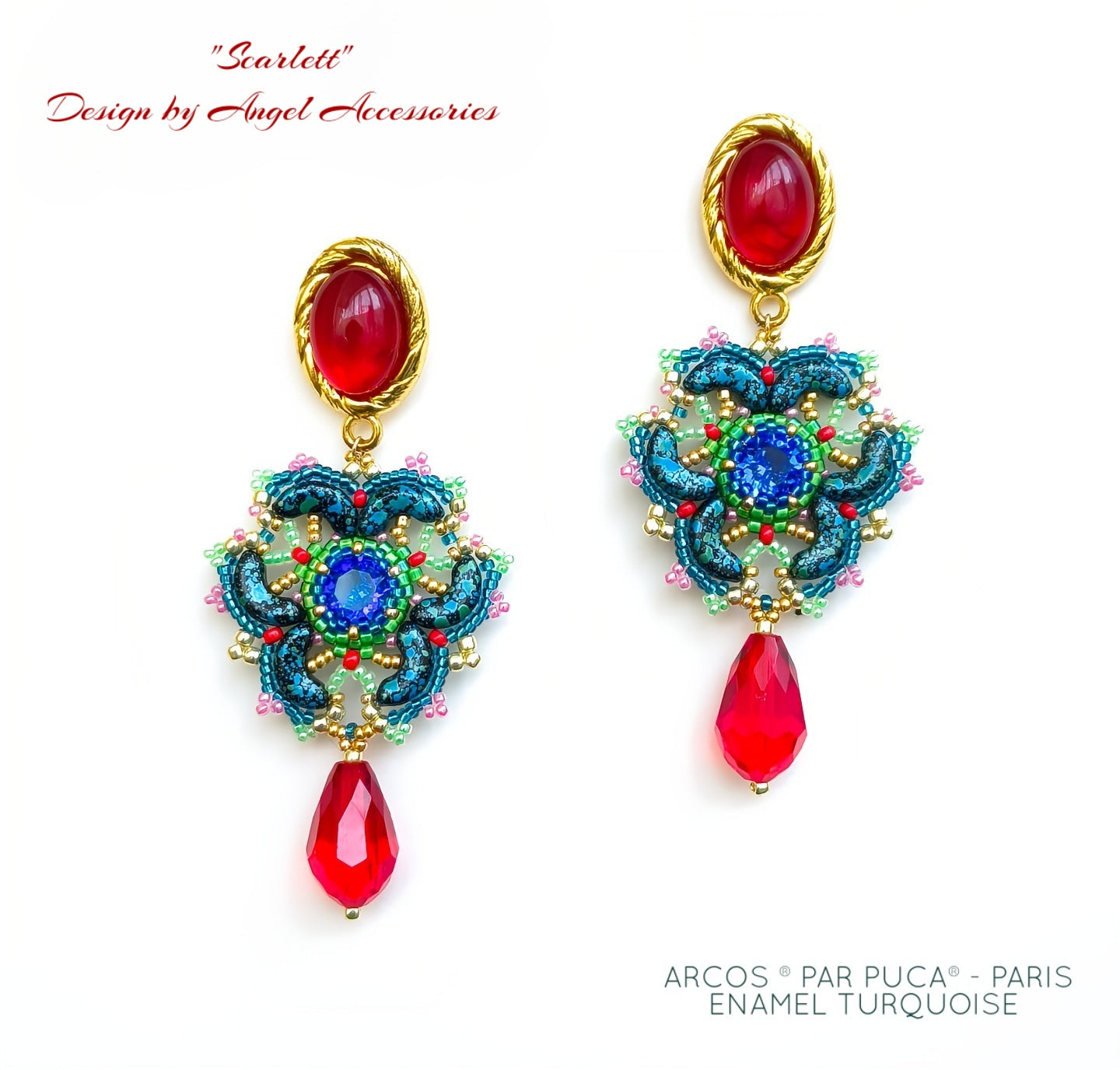 Arcos Beads par Puca, Enamel, 5g & 20g