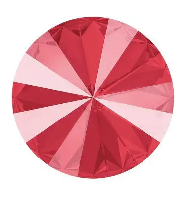 Brilliance Crystal Rivolis, 1122, 14mm, Royal Red - The Argus Collection