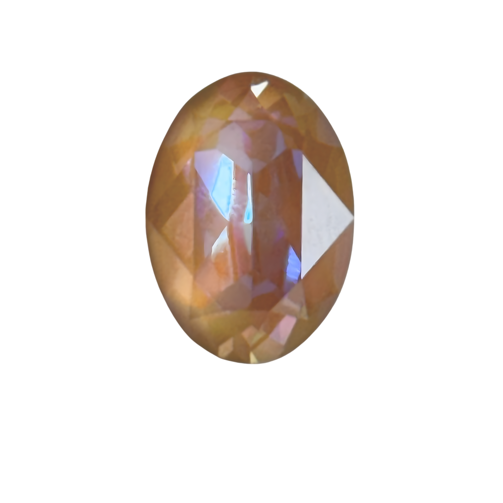 Brilliance Crystal, 4120 (14x10mm) Fancy Stones, Cappuccino Delite