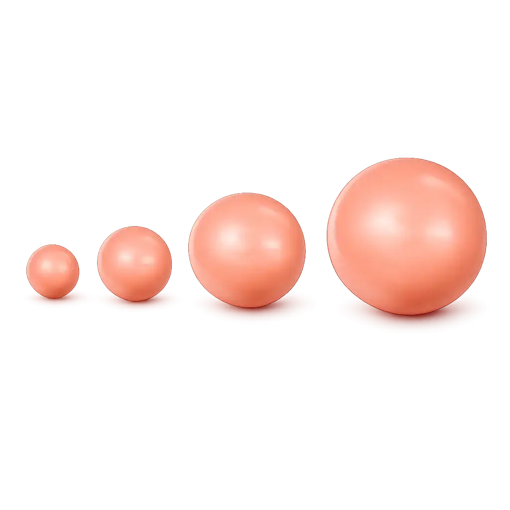 Brilliance Austrian Crystal Pearls 5810, Coral - The Argus Collection