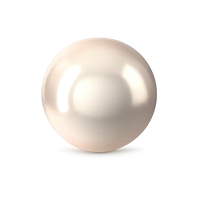 Brilliance Austrian Crystal Pearls 5810, Cream Rose - The Argus Collection