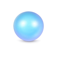 Brilliance Austrian Crystal Pearls 5810, Iridescent Light Blue - The Argus Collection