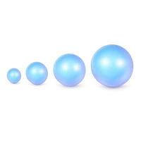 Brilliance Austrian Crystal Pearls 5810, Iridescent Light Blue - The Argus Collection