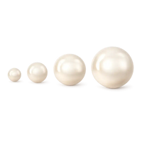 Brilliance Austrian Crystal Pearls 5810, Light Cream Rose - The Argus Collection