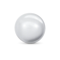 Brilliance Austrian Crystal Pearls 5810, Light Grey - The Argus Collection