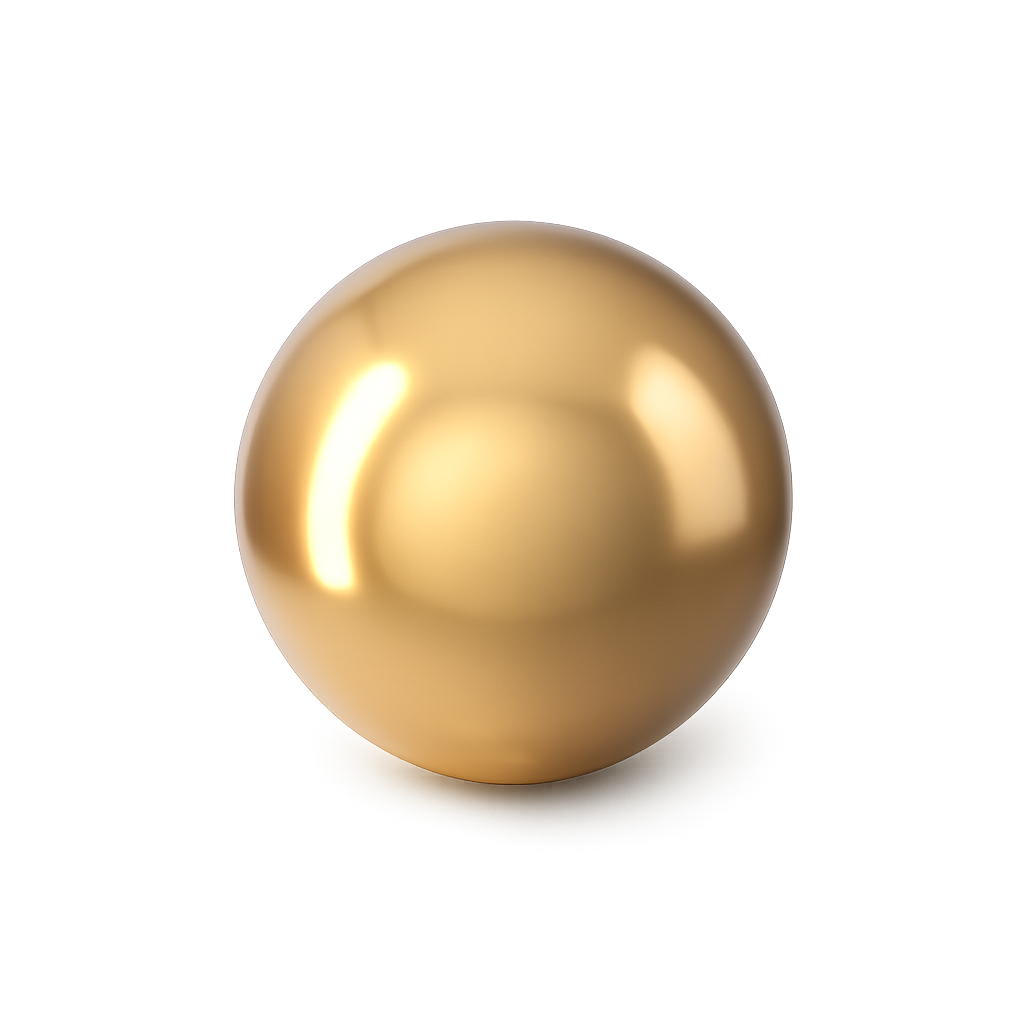 Brilliance Austrian Crystal Pearls 5810, Bright Gold