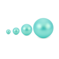 Brilliance Crystal Pearls 5810, Iridescent Light Turquoise, 3, 4, 6 or 8mm