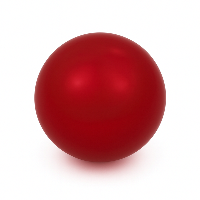 Brilliance Crystal Pearl Rouge, single round red pearl