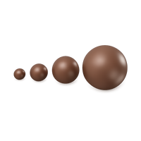 Brilliance Crystal Pearls, 5810, Velvet Brown, 3, 4, 6, 8