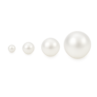 Brilliance Crystal Pearls, 5810, White in 3, 4, 6, 8mm